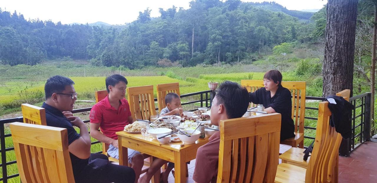 Bac Ha Threeland Homestay Exterior foto