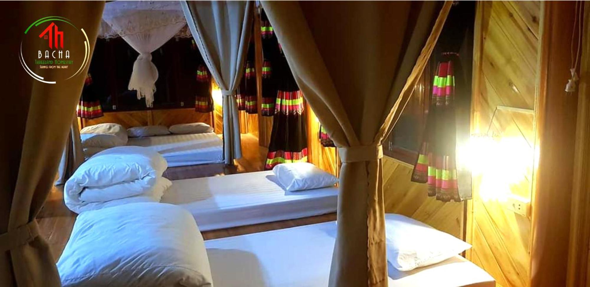 Bac Ha Threeland Homestay Exterior foto