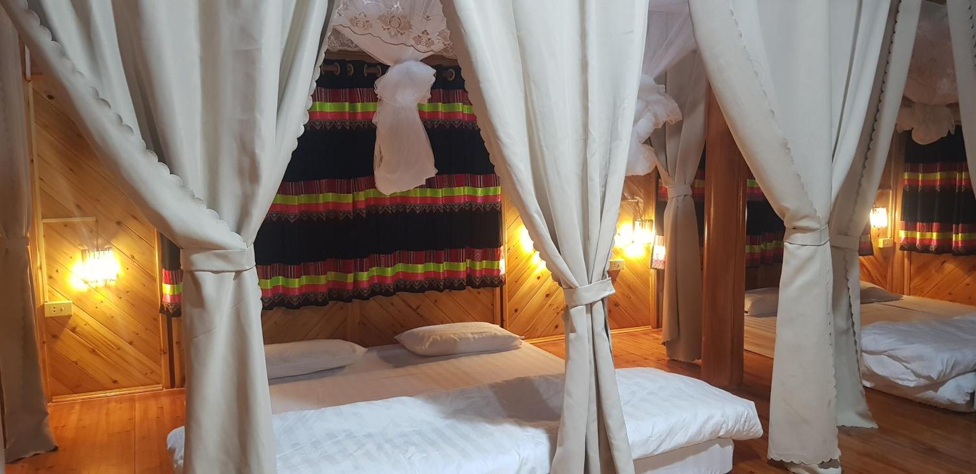 Bac Ha Threeland Homestay Exterior foto