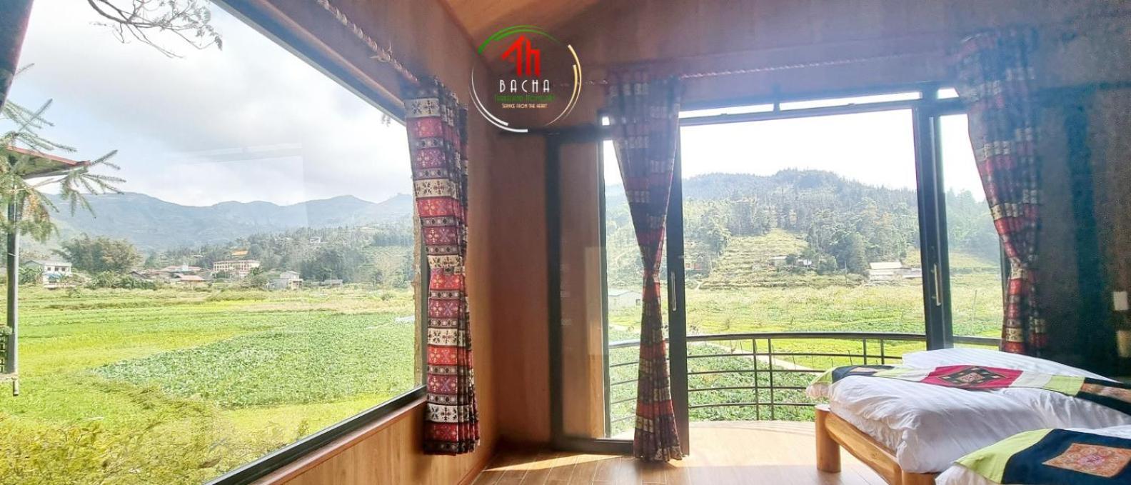 Bac Ha Threeland Homestay Exterior foto